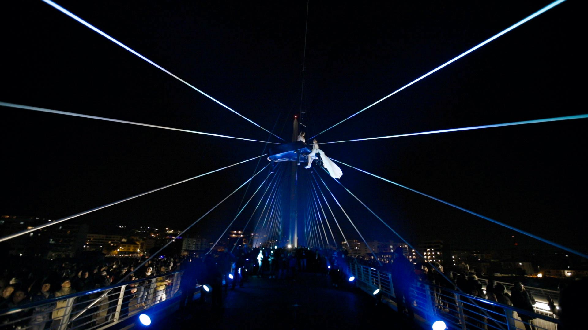 Sponde. Uno spettacolo per inaugurare il ponte di Santiago Calatrava a Cosenza